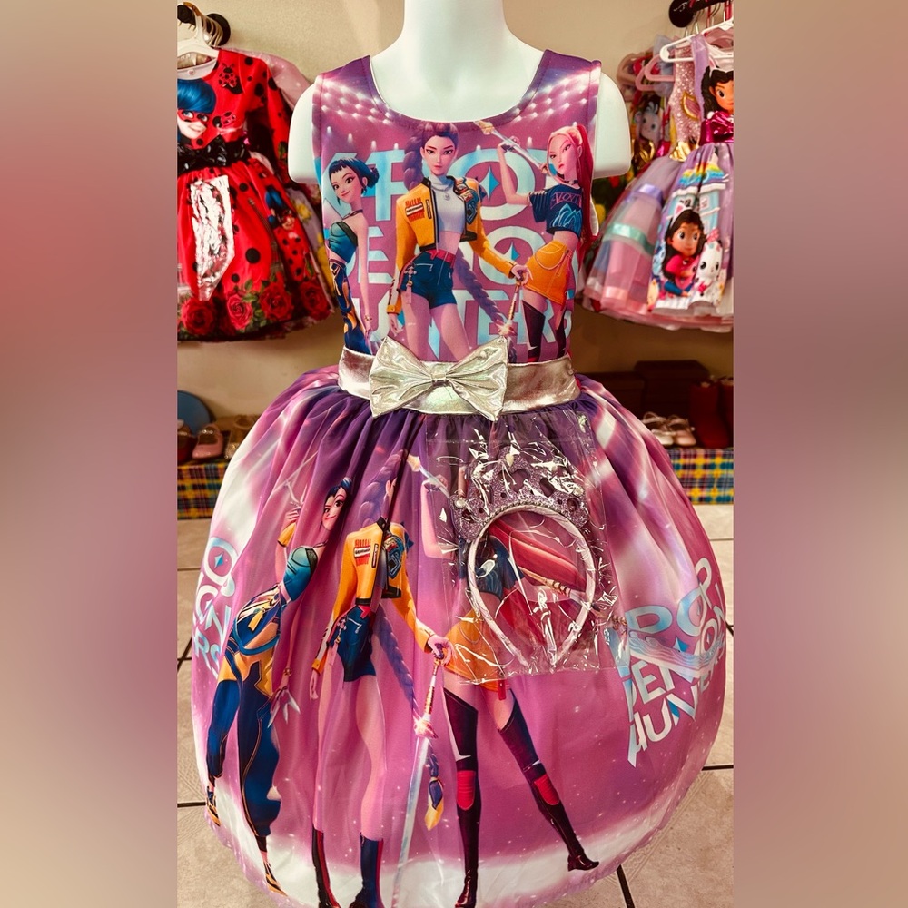 K-pop demon hunters girls dress